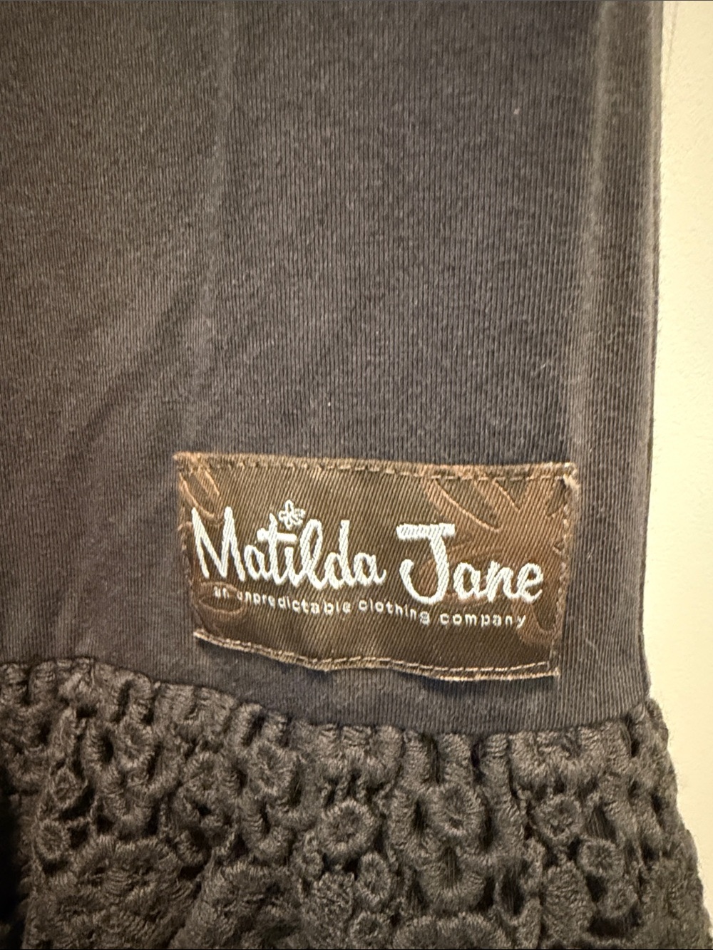 Matilda Jane Gray Ruffle Pants - Picture 2 of 4